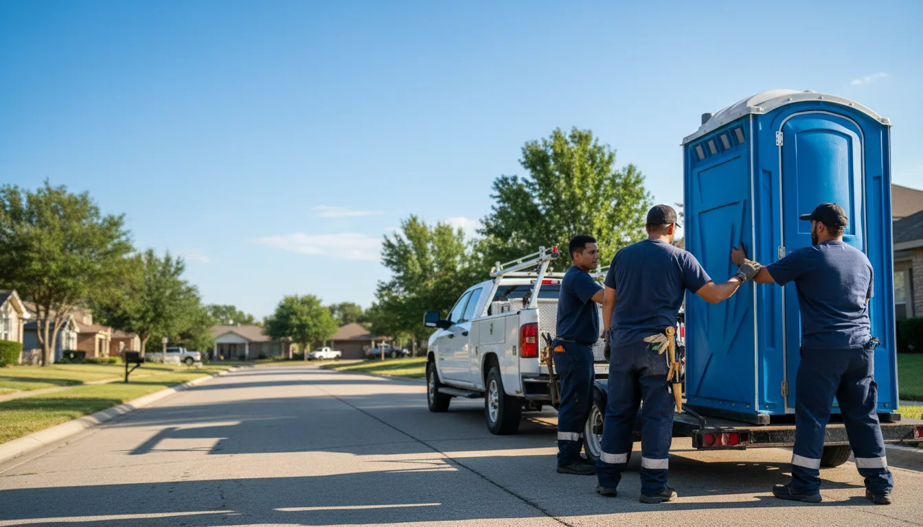 Portable Toilet Rental in Ector, TX near me